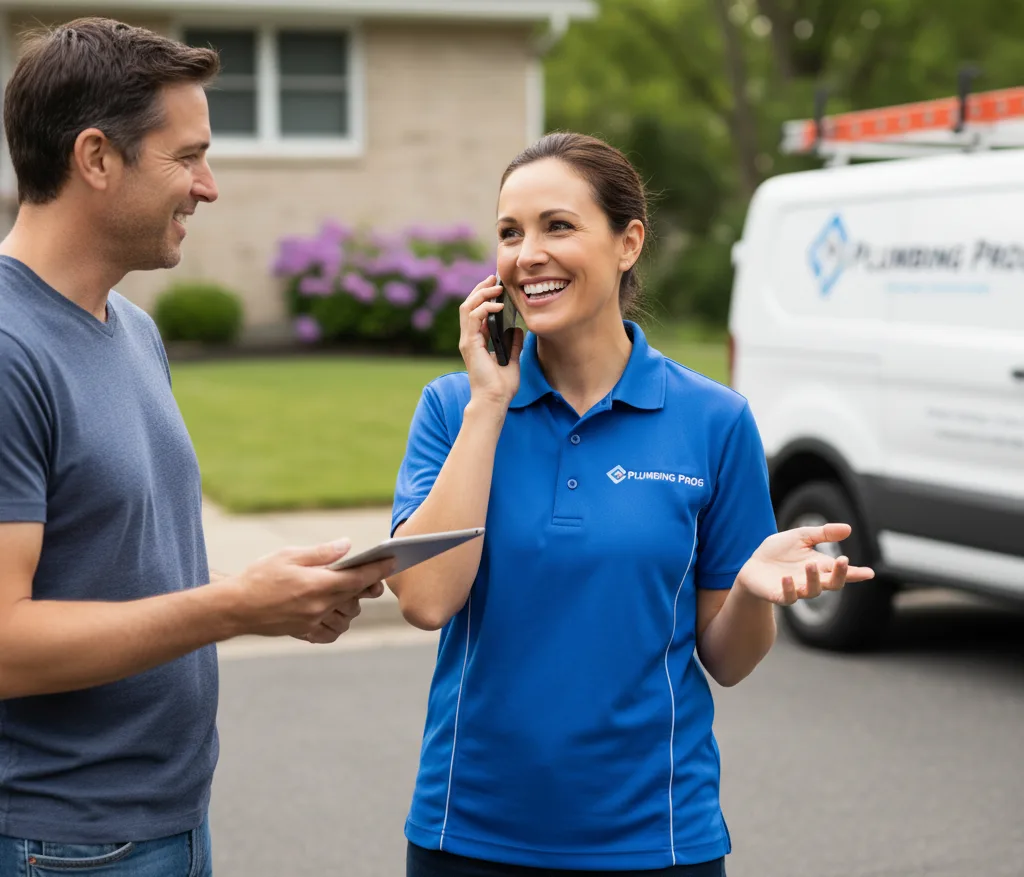 Grant Plumbing customer support in Otto